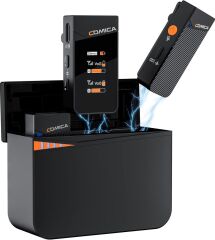 Comica Vimo C3 (2) Kanallı Mini Kablosuz Yaka Mikrofonu