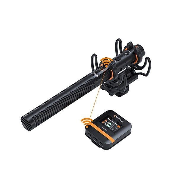 Comica VM40 Süper Kardiyoid 2.4G Kablosuz Boom Mikrofon