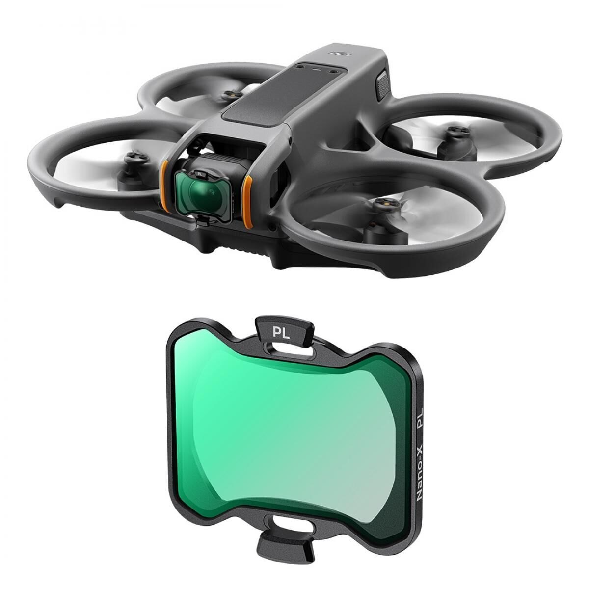 K&F Concept DJI Avata 2  Polarize Filtre  28 Çok Katmanlı Parlama ve Yansımayı Azaltan  HD Optik Cam