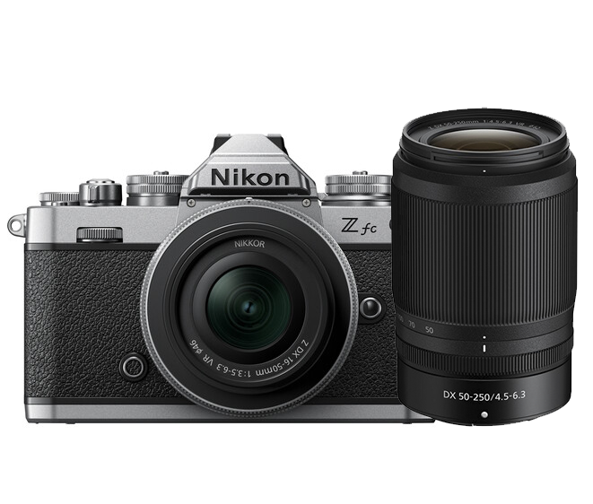 Nikon Z FC Body + 16-50mm VR + 50-250mm VR Lens (SL)