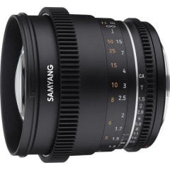 Samyang 85mm T1.5 VDSLR MK2 Cine Lens (Fuji X)