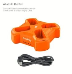 SmallRig 4838 LP-E6NH 4 Kanallı Kamera Pil Şarj Cihazı