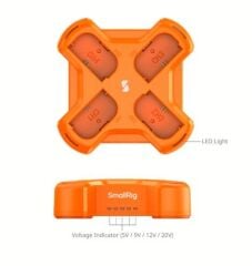 SmallRig 4838 LP-E6NH 4 Kanallı Kamera Pil Şarj Cihazı