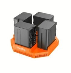 SmallRig 4837 NP-F Serisi 4 Kanallı Kamera Pil Şarj Cihazı