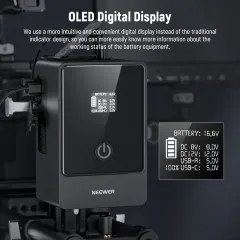 Neewer V Mount Battery PS099E 6800 mAh 14.5 V 99 Wh