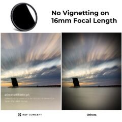 K&F Concept 37mm B-SERIES ND2-ND400 (1 ile 9 Stop) ND Filtre