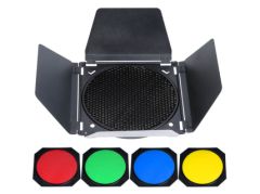 Godox BD-04 200mm Çaplı Renkli Filtre & Petek Seti