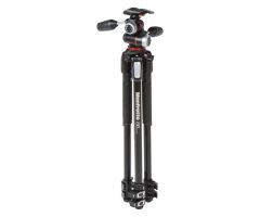 Manfrotto MK190XPRO3-3W Alüminyum Tripod 3 Section + MHXPRO-3W Başlıklı Kit