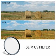K&F Concept 72mm NANO-A SERIES MC-UV Slim Filtre