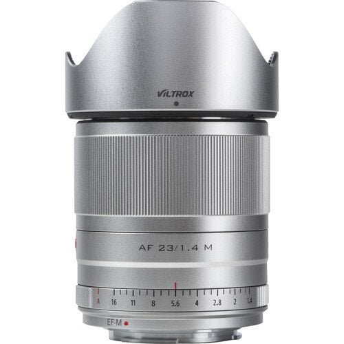 Viltrox AF 23mm f/1.4 M Lens for Canon EF-M (Silver)