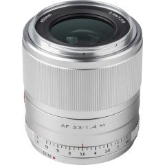 Viltrox AF 33mm f/1.4 M STM Lens for Canon EF-M (Silver)