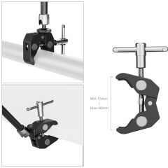 SmallRig 5326 Sihirli Kol Yengeç Kelepçesi  (9.8'')