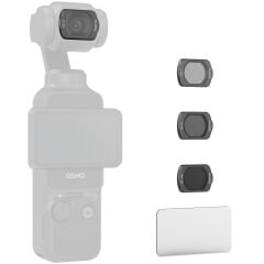 SmallRig 4774 DJI Osmo Pocket 3  için  ND8 /  ND64 / ND256 / Ekran Koruyucu Filtre Seti
