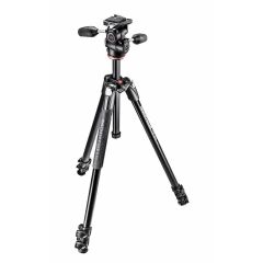 Manfrotto MK290XTA3-3W 290 XTRA Kit 3 Sekmeli + MH804-3W Başlıklı Kit