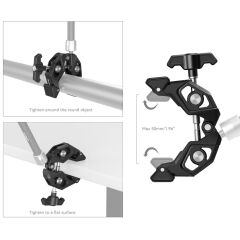 SmallRig 5319 Yengeç Şekilli Kelepçe