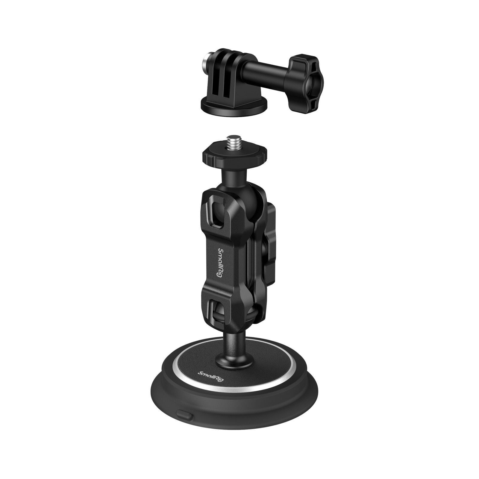 SmallRig 4466 Magic Arm Manyetik Vakumlu  Montaj Destek Seti Aksiyon Kameraları için