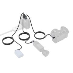 SmallRig 4791 USB-C (Düz) - USB-C (Açılı) Veri Kablosu (60 cm)