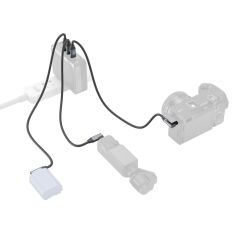 SmallRig 4790 USB-C (Düz) - USB-C (Açılı) Veri Kablosu (35 cm)