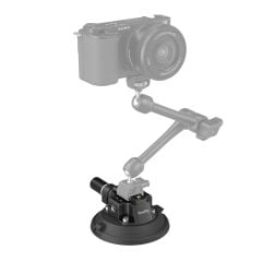 SmallRig 4122B 4'' Vakumlu Kamera Montaj Desteği Araç Çekim Vantuzu