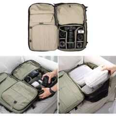 PGYTECH OneMo Travel Backpack 35L (Twilight Black) + Camera Insert L