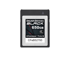 Delkin Devices 650GB BLACK CFexpress Type B Memory Card (DCFXBBLK650)