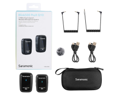 Saramonic Blink500 ProX Q10 ( Tekli ) 2.4GHz Dual-Channel Wireless Microphone System