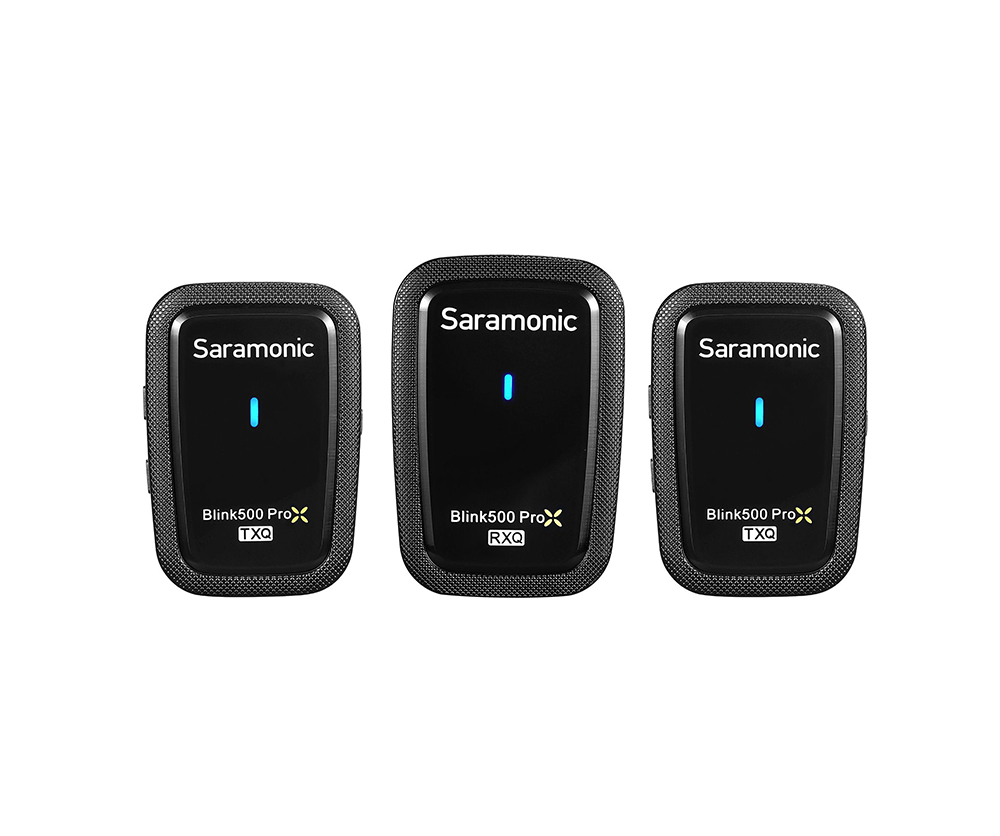 Saramonic Blink500 ProX Q20 (İki Konuşmacılı) 2.4GHz Dual-Channel Wireless Microphone System