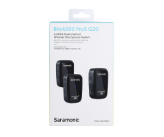 Saramonic Blink500 ProX Q20 (İki Konuşmacılı) 2.4GHz Dual-Channel Wireless Microphone System