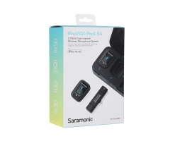 Saramonic Blink500 ProX B4 2.4GHz Dual-Channel Wireless Microphone System