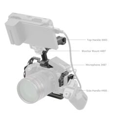 SmallRig 5029 Canon EOS R5 Mark II  için HawkLock Hızlı Çıkarma Kafes Kiti
