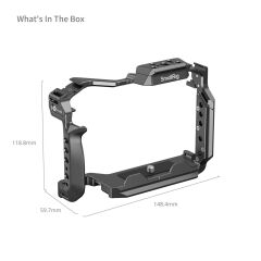 SmallRig 4902 Panasonic LUMIX S1 II / S1 IIE / S1R II / S5 II / S5 IIX / G9 II  için  Kafes