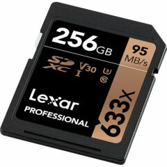Lexar 256GB Professional 95MB/sn UHS-I SDXC Hafıza Kartı