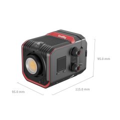 SmallRig 4893 RC100B COB LED Bi-Color Video Işığı