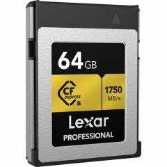 Lexar 64GB Professional CFexpress Type-B 1750MB/sn Hafıza Kartı