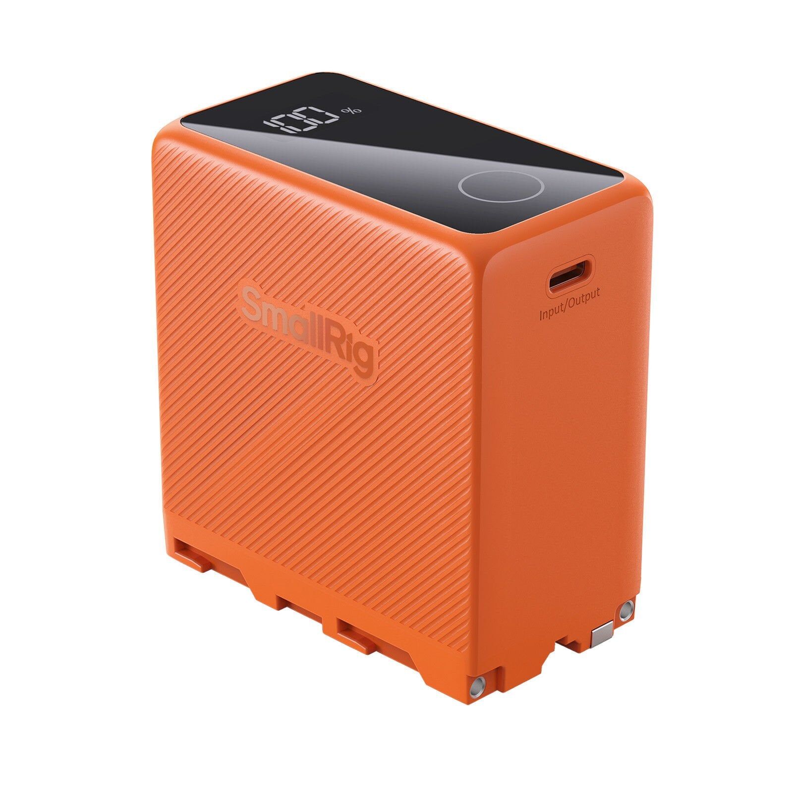 SmallRig 4576 NP-F970 USB-C Şarj Edilebilir Kamera Pili (Turuncu)