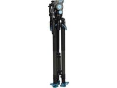 Sirui SVT75 PRO Rapid Karbon Fiber Video Tripod Kiti (SVH15 Kafa ile)