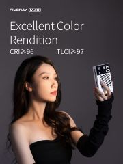 Zhiyun Fiveray M40 40W Bi-Color Powerful Pocket Light  ( 2700K-6200K, 14000Lux, )