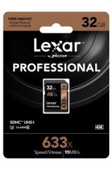 Lexar 32GB Professional 95MB/sn UHS-I SDHC Hafıza Kartı (2'li Paket)