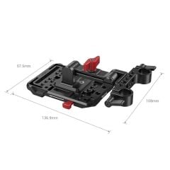 SmallRig 2991 V Montajlı Ayarlanabilir Kollu Pil Plakası