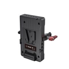 SmallRig 3202B V Montajlı Pil Adaptör Plakası Kelepçeli