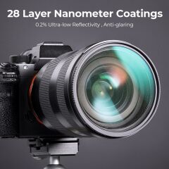 K&F Concept 82mm NANO-X Magnetic MRC-ND1000 / MRC-CPL / MRC-UV Filtre Seti