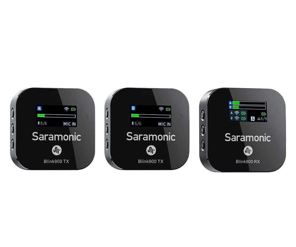 Saramonic Blink900 B2 İki Kişilik Kablosuz Mikrofon Sistemi