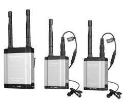 Saramonic Vlink2 Kit2 (TX+TX+RX) Kablosuz İnterkom Yaka Mikrofonu