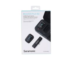 Saramonic Blink500 ProX B6 İki Kişilik Kablosuz Yaka Mikrofonu (Type-C)