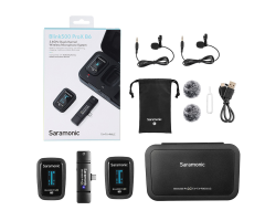 Saramonic Blink500 ProX B6 İki Kişilik Kablosuz Yaka Mikrofonu (Type-C)