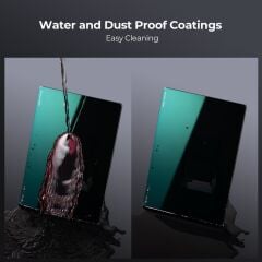 K&F NANO-X ND4 (2 Stop)  4x5.65 Filtre Tilta SmallRig ve Diğer Matbox ile Uyumlu  HD Optik Cam