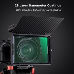 K&F NANO-X  Mavi Çizgi 4x5.65 Filtre Tilta ve SmallRig ve Diğer  Matbox ile Uyumlu 4mm HD Optik Cam