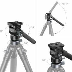 SmallRig 4170B CH20 Tesviye Tabanlı Video Kafası