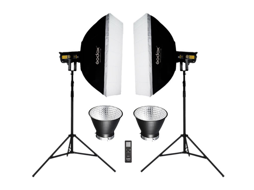 Godox FV150 2'li Kit 150 Watt LED Video Işığı