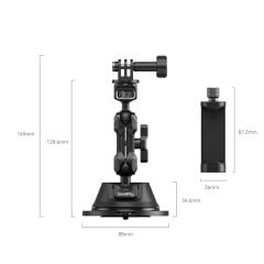 SmallRig SC-1K 4275 Aksiyon Kamera/Cep Telefonu için  Vantuz Montaj  Kiti